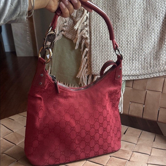 Gucci Scarlet Hobo Bag authentic (vintage) - Picture 3 of 10